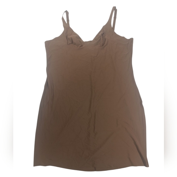 NEW!!! SKIMS Jasper Mini Slip Dress Seamless Shapewear Low V-Cut Front Size 4X - Picture 1 of 7